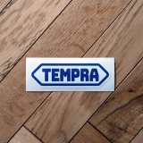 tempra/テンプラ TEMPRA ブルーステッカー