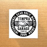 tempra/テンプラ tempra logo ステッカー