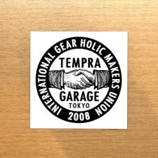 画像1: tempra/テンプラ tempra logo ステッカー (1)