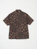 画像2: BUENA VISTA/ブエナビスタ  Leopard bowling shirt  (2)