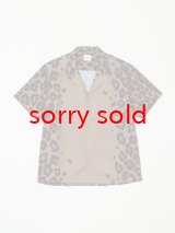 BUENA VISTA/ブエナビスタ  Leopard bowling shirt 