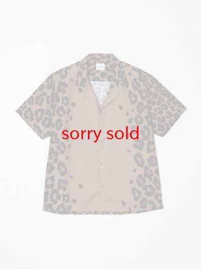 画像1: BUENA VISTA/ブエナビスタ  Leopard bowling shirt 