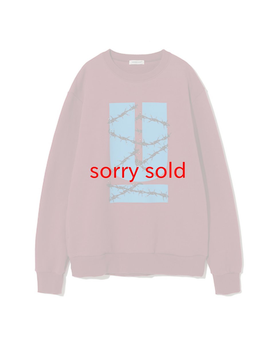 画像1: sale undercover/アンダーカバー sweat wired U (1)