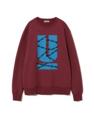 画像1: sale undercover/アンダーカバー sweat wired U (1)
