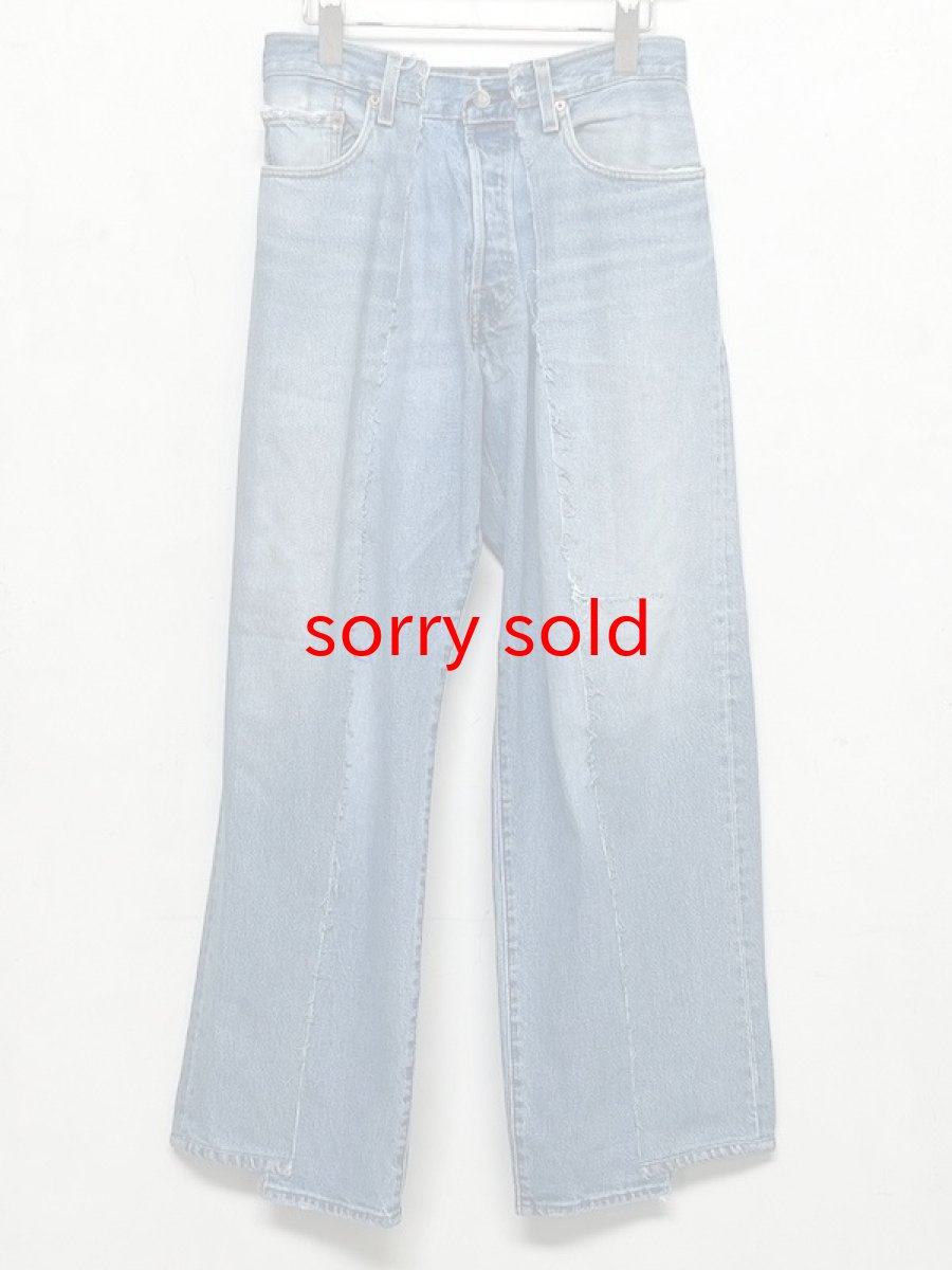 画像1: OLD PARK / BAGGY JEANS (1)