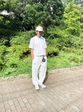 画像7: MINE / マイン Side Seamless Nylon Easy Pants -White- (7)