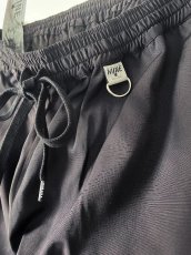 画像9: MINE / マイン Side Seamless Nylon Easy Pants -Black- (9)