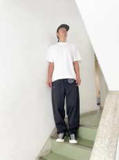 画像11: MINE / マイン Side Seamless Nylon Easy Pants -Black- (11)