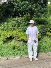 画像6: MINE / マイン Side Seamless Nylon Easy Pants -White- (6)