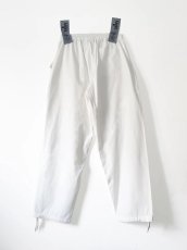 画像2: MINE / マイン Side Seamless Nylon Easy Pants -White- (2)