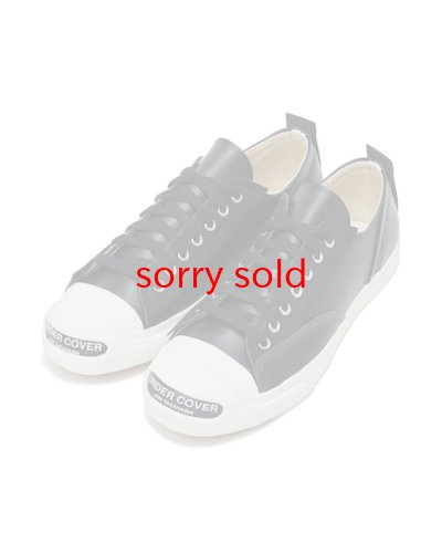 画像2: sale undercover/アンダーカバー TOE LOGO LEATHER SNEAKER