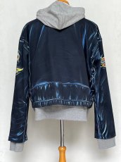 画像4: TALKING ABOUT THE ABSTRACTION / 絵画PRINT LAYERD PARKA (4)