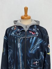 画像5: TALKING ABOUT THE ABSTRACTION / 絵画PRINT LAYERD PARKA (5)