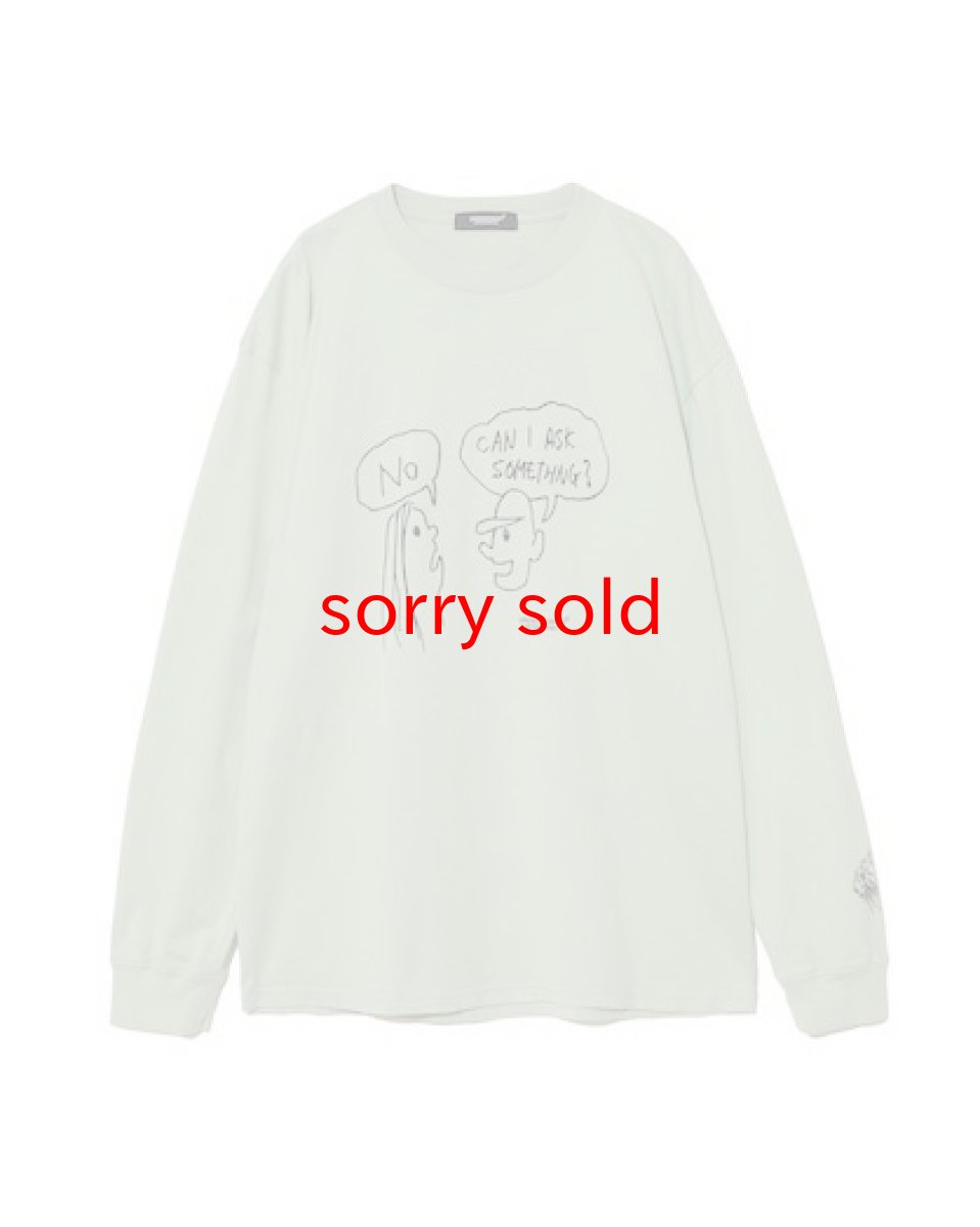 画像1: undercover/アンダーカバー long sleeve TEE (1)