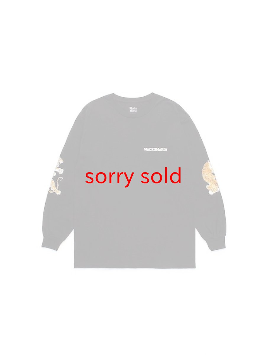 画像1: (セール価格お問い合わせ下さい。)wackomaria  / ワコマリア TIM LEHI / CREW NECK LONG SLEEVE T-SHIRT ( TYPE-3 ) (1)