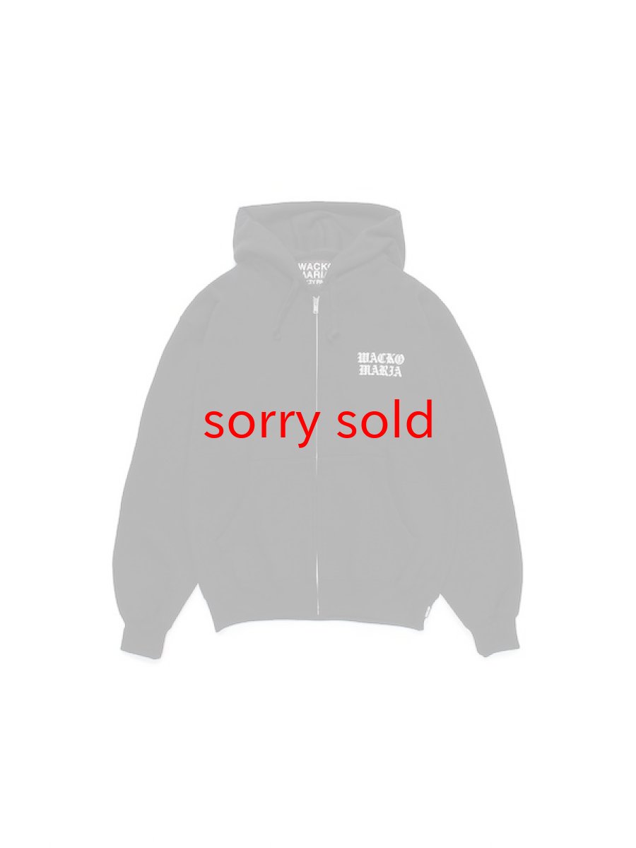 画像1: wackomaria  / ワコマリア HEAVY WEIGHT FULL ZIP HOODED SWEAT SHIRT ( TYPE-1 ) (1)
