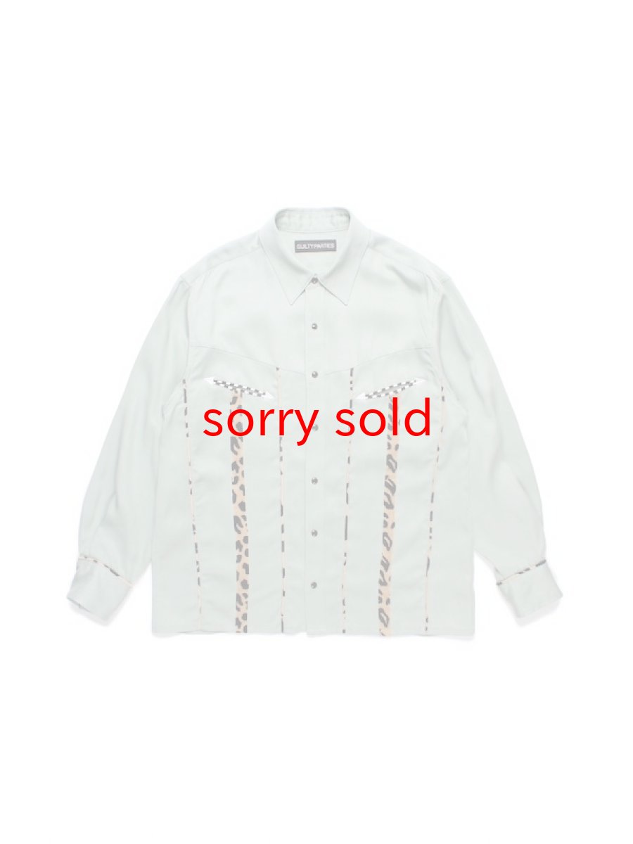 画像1: (セール価格お問い合わせ下さい。)wackomaria  / ワコマリア WESTERN SHIRT L/S ( TYPE-3 ) (1)