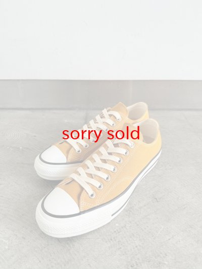 画像1: converse addict / コンバースアディクト chuck taylor canvas ox GOLD