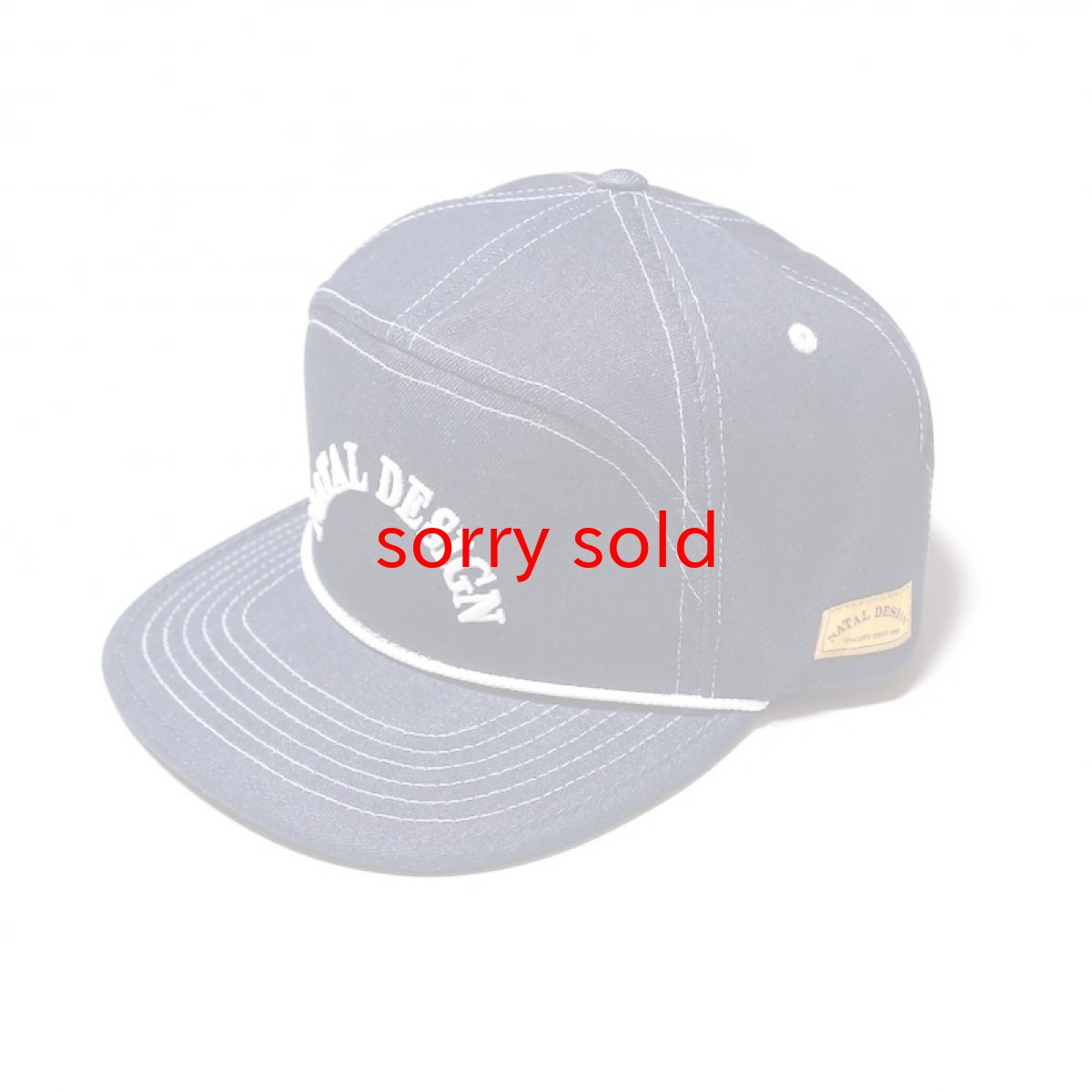 画像1: NATAL DESIGN / ネイタルデザイン GOOD BOY CAP DENIM 2 (1)