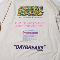画像9: NATAL DESIGN / ネイタルデザイン HEMP LONG SLEEVE TEE WIDE PRINTED DAYBREAKS 2 (9)