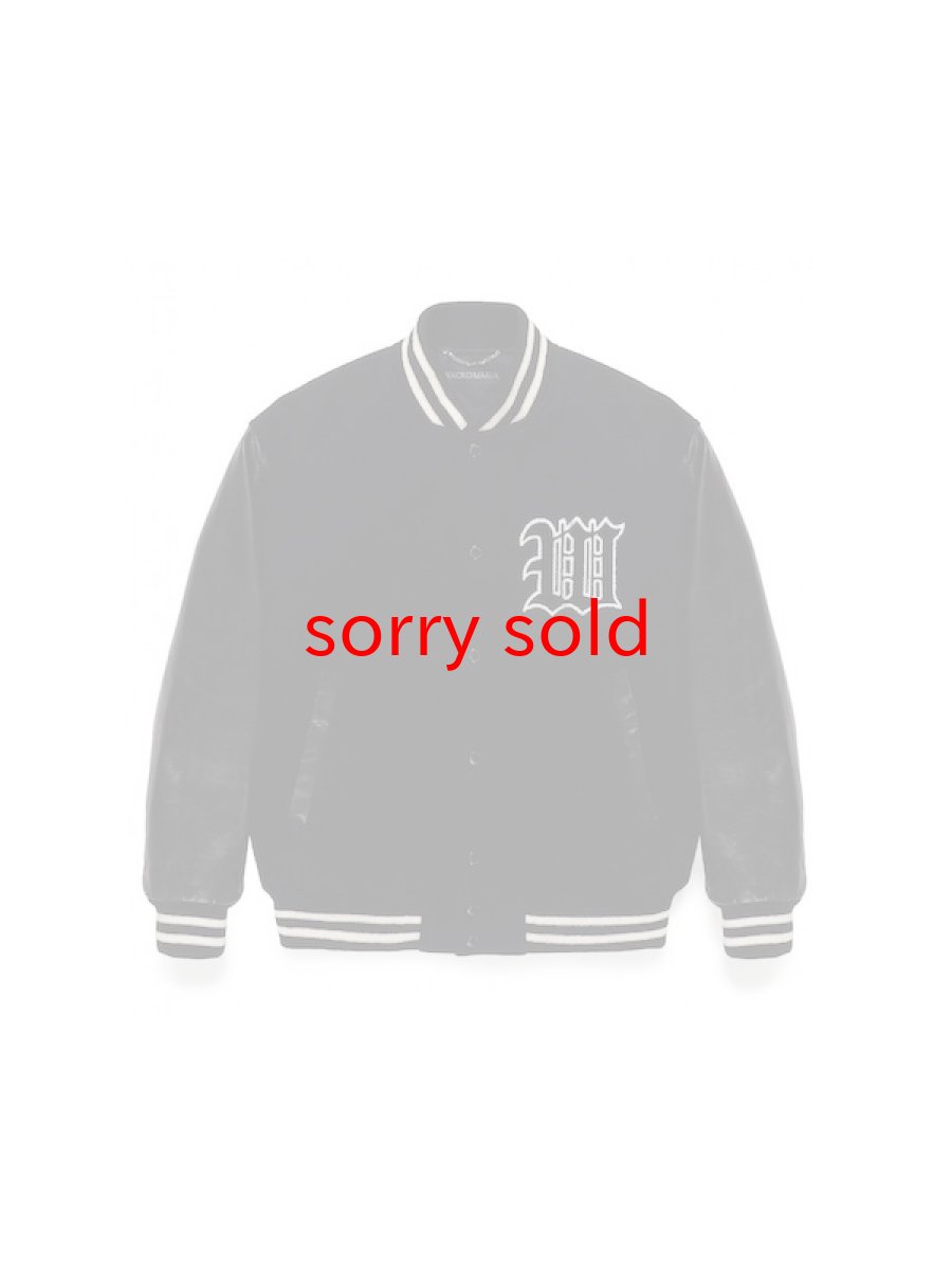 画像1: wackomaria  / ワコマリア LEATHER VARSITY JACKET -B- ( TYPE-2 ) (1)