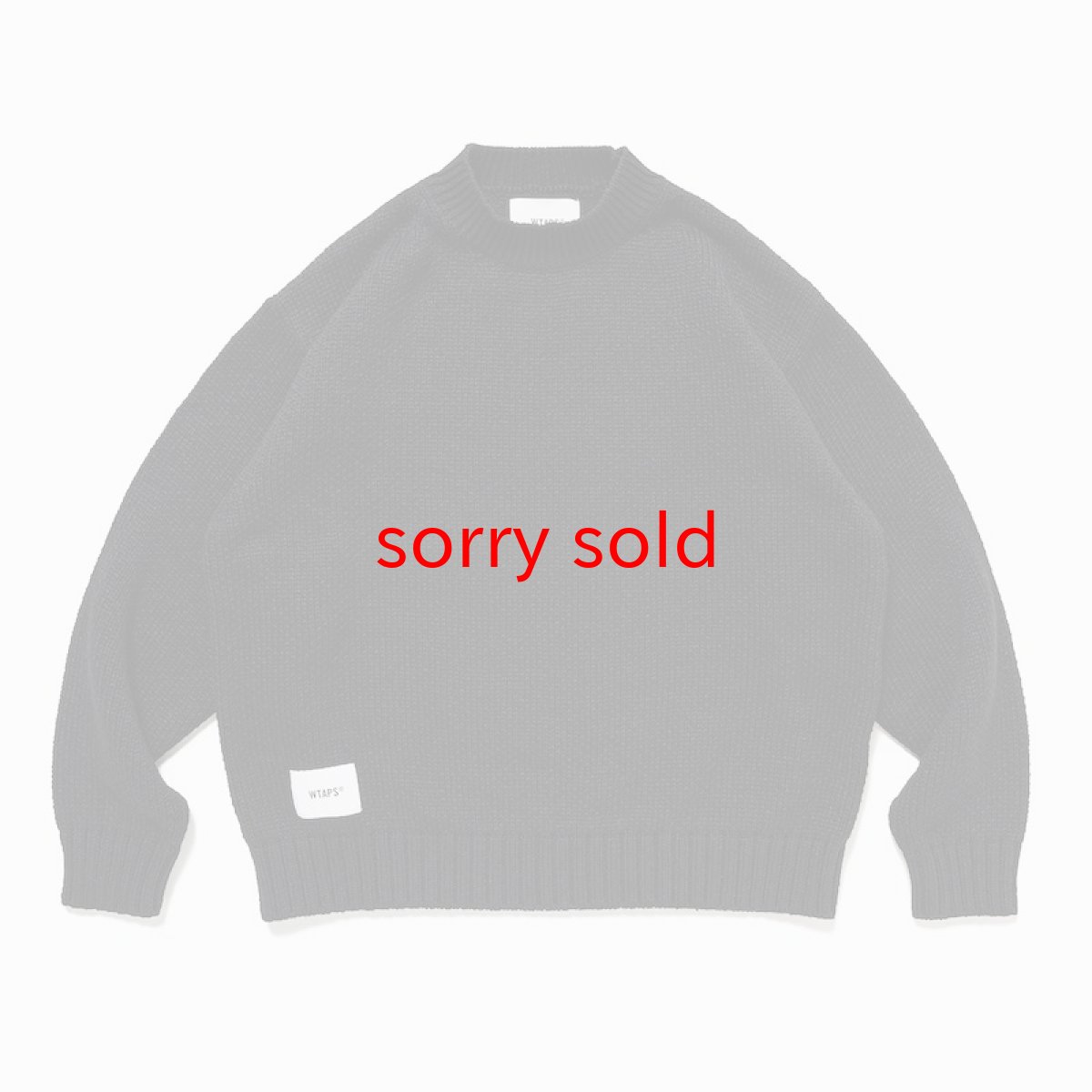 画像1: wtaps / ダブルタップス DUANE / SWEATER / POLY (1)