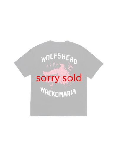 画像1: wackomaria  / ワコマリア WOLF'S HEAD / WASHED HEAVY WEIGHT CREW NECK T-SHIRT