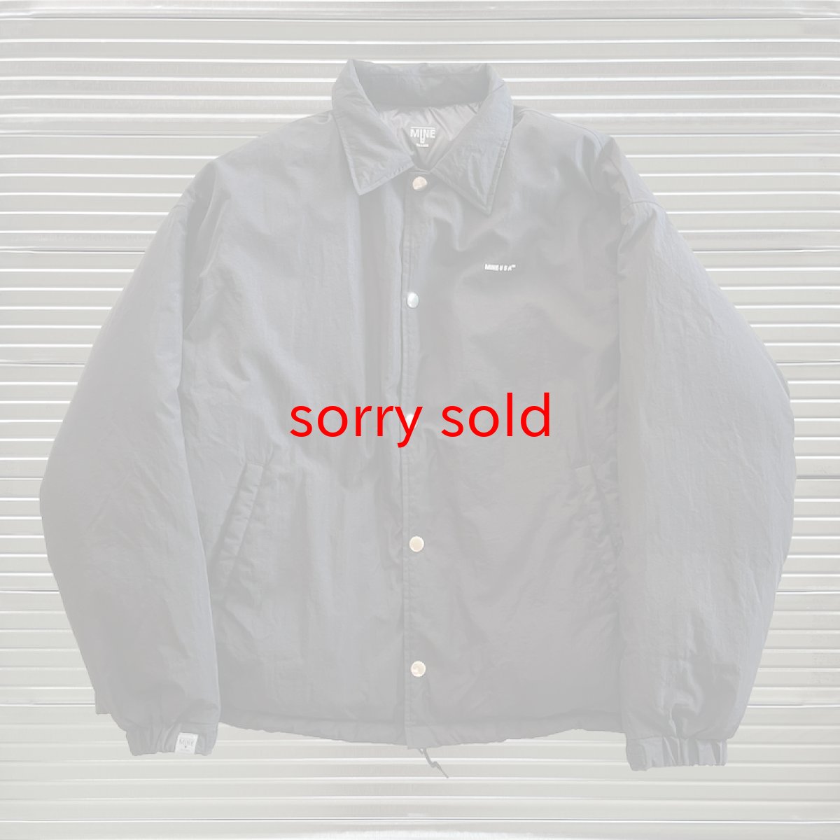 画像1: MINE / マイン DOWN COACH JACKET (TAION) (1)