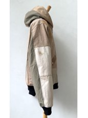 画像4: OLD PARK / HOODED FLIGHT JACKET DUCK L (4)