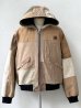 画像1: OLD PARK / HOODED FLIGHT JACKET DUCK L (1)