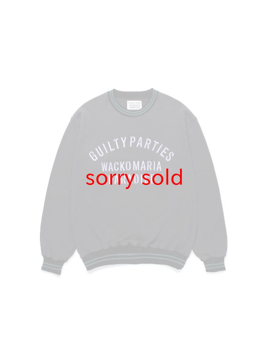 画像1: wackomaria  / ワコマリア MIDDLE WEIGHT CREW NECK SWEAT SHIRT ( TYPE-3 ) (1)