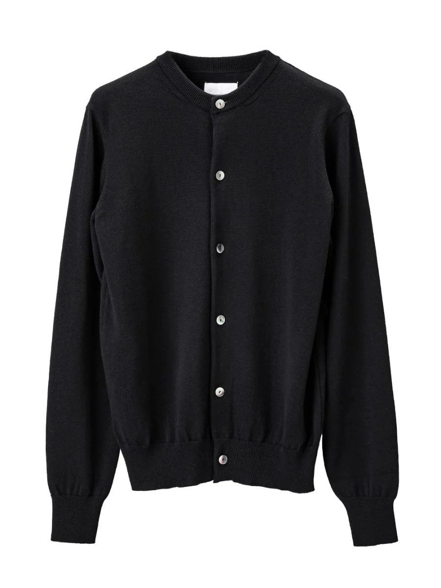 画像1: sale TAKAHIROMIYASHITATheSoloist / ソロイスト reglar fit crew neck cardigan. (1)