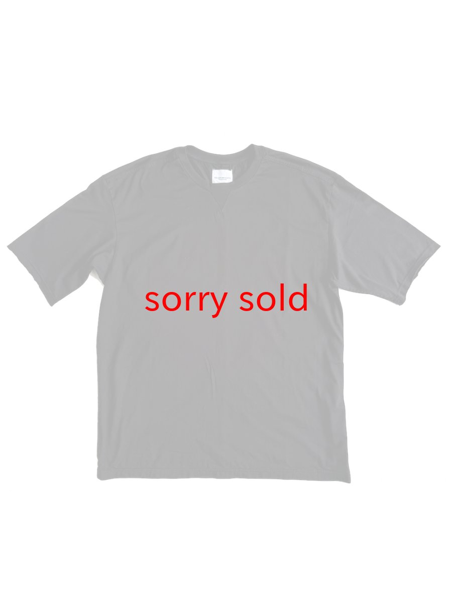 画像1: TAKAHIROMIYASHITATheSoloist / ソロイスト oversized crew neck s/s tee. (1)