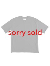 TAKAHIROMIYASHITATheSoloist / ソロイスト oversized crew neck s/s tee.