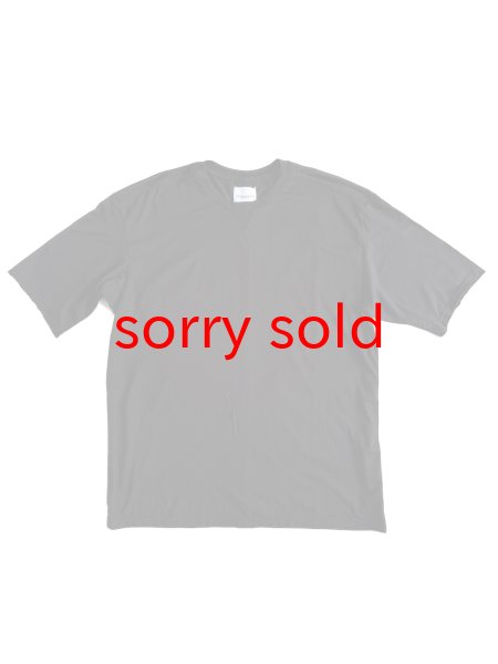 画像1: TAKAHIROMIYASHITATheSoloist / ソロイスト oversized crew neck s/s tee. (1)