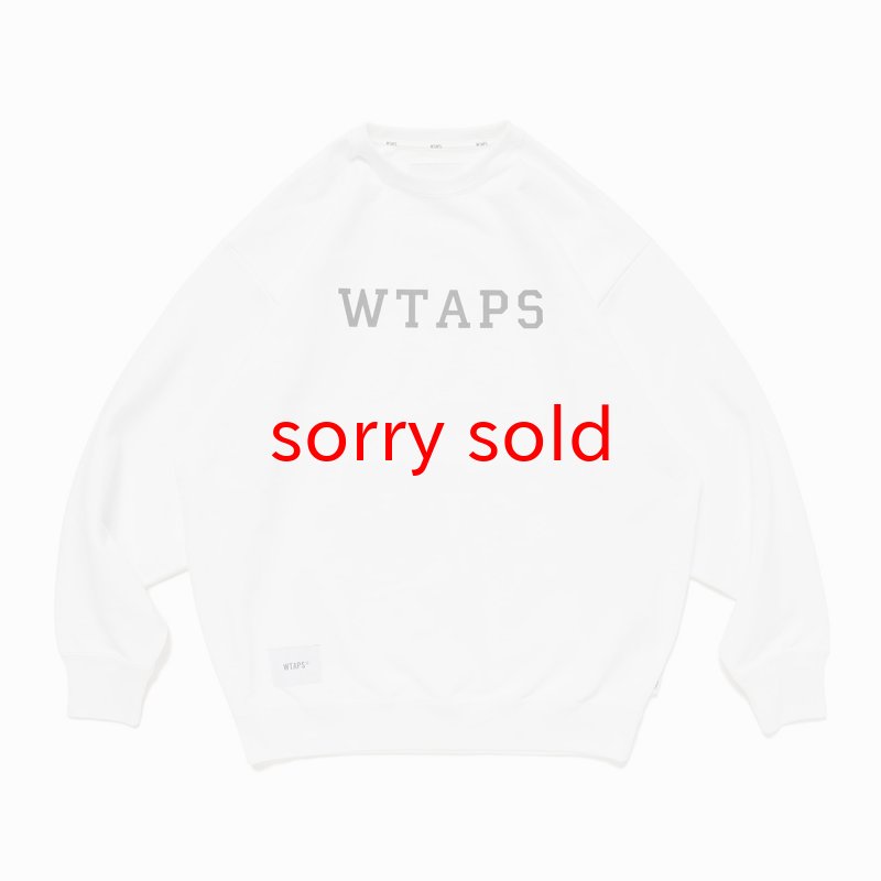 トップス WTAPS ACADEMY SWEATER COTTON ASH GRAY XL WTAPS ACADEMY SWEATER COTTON ASH GRAY XL