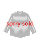 n.hoolywood / エヌハリウッド BORDER LONG SLEEVE T-SHIRT