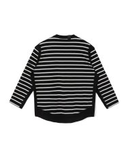 画像2: n.hoolywood / エヌハリウッド BORDER LONG SLEEVE T-SHIRT (2)