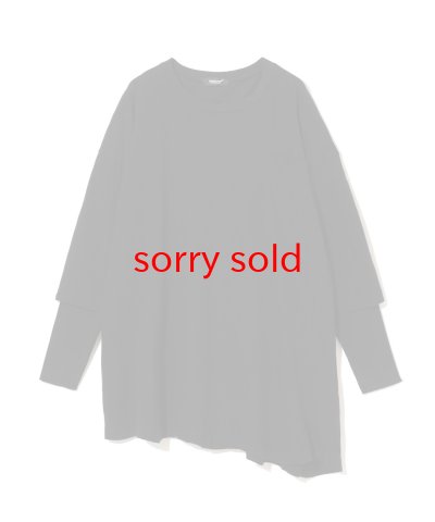画像1: undercover/アンダーカバー Layered cut and sew