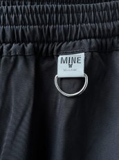画像5: MINE / マイン Side Seamless Nylon Easy Pants -Black- (5)