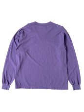 画像2: MINE / マイン Pigment Dye L/S "PD GENTIAN VIOLET" (2)