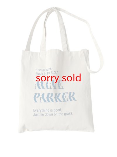 画像1: sale MINE / マイン MINE×PARKER CANVAS 2WAY TOTE