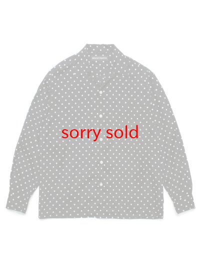 画像1: wackomaria  / ワコマリア DOTS HAWAIIAN SHIRT L/S