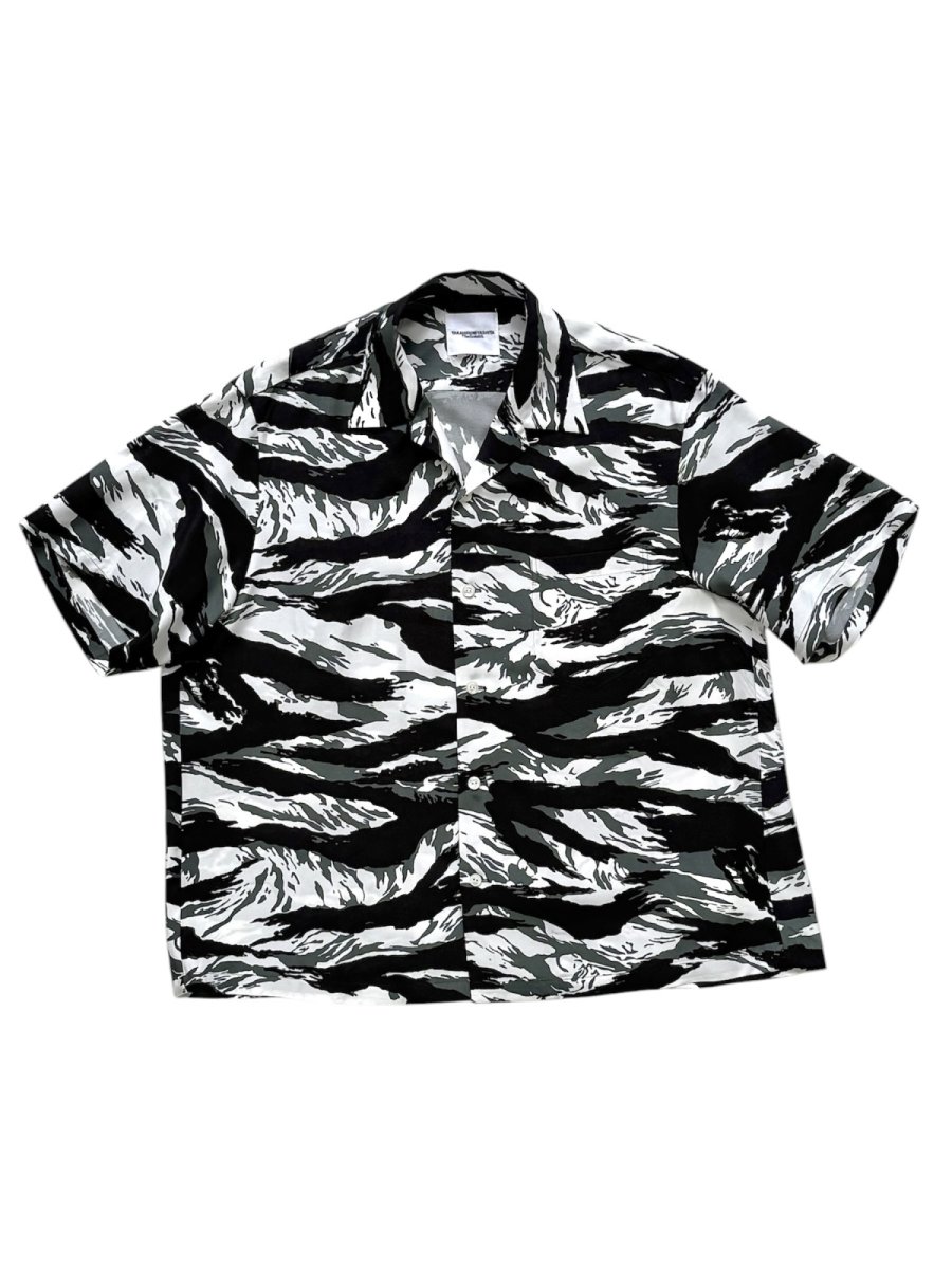 画像1: sale TAKAHIROMIYASHITATheSoloist / ソロイスト hawaiian shirt.(tiger camouflage) (1)