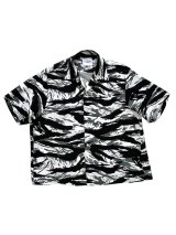 TAKAHIROMIYASHITATheSoloist / ソロイスト hawaiian shirt.(tiger camouflage)