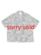TAKAHIROMIYASHITATheSoloist / ソロイスト hawaiian shirt.(music note)