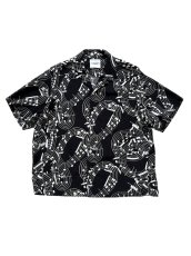 画像1: TAKAHIROMIYASHITATheSoloist / ソロイスト hawaiian shirt.(music note) (1)