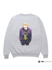 画像1: (セール価格お問い合わせ下さい。)wackomaria  / ワコマリア THE DARK KNIGHT TRILOGY / CREW NECK SWEAT SHIRT ( TYPE-5 ) (1)