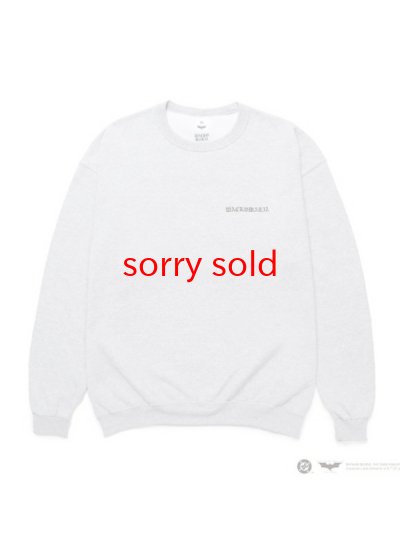 画像2: (セール価格お問い合わせ下さい。)wackomaria  / ワコマリア THE DARK KNIGHT TRILOGY / CREW NECK SWEAT SHIRT ( TYPE-5 )