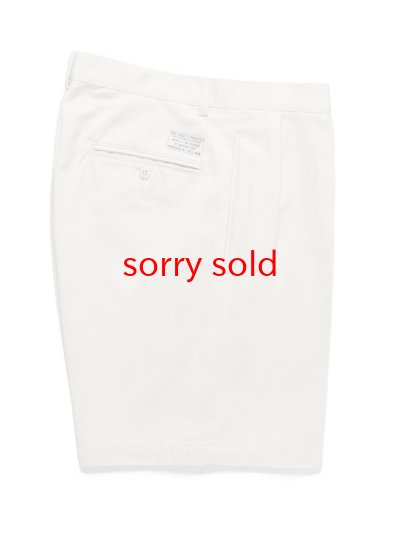 画像1: wackomaria  / ワコマリア DOUBLE PLEATED CHINO SHORT TROUSERS
